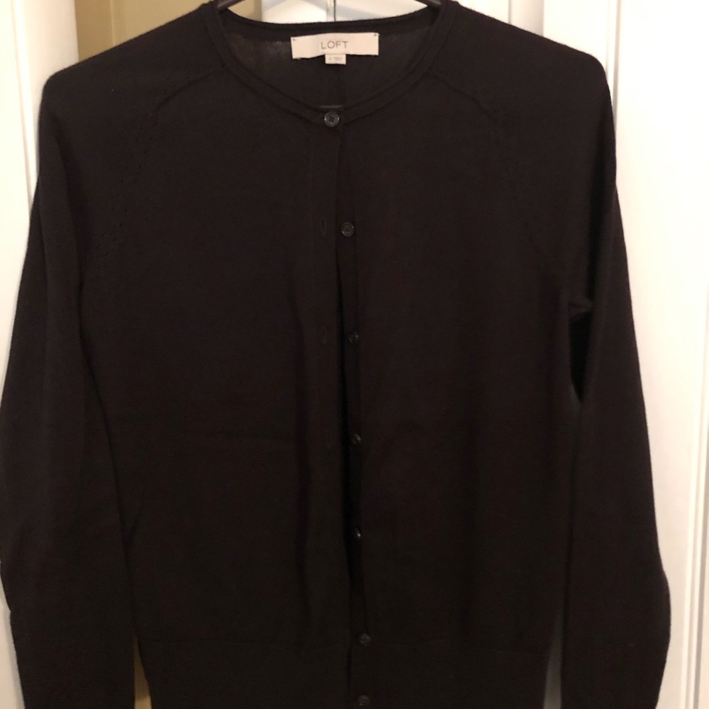 LOFT cardigan, small, like new!